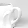 7.8 fl oz Figural Mini Ghosty Mug with Lid - Hyde and EEK! Boutique™ - 4 of 4