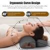 Angel Sar 3-in-1 Neck Massager Pillow with Vibration, Airbag & Heating, Ergonomic Cervical Support for Pain Relief, Memory Foam - 4 of 4