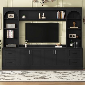 GDFStudio Palio 103.1'' Modern TV Stand with Cable Holes, 4