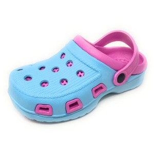 JEFFRICO Breathable Clogs for Kids Girls Garden Shoes Swim Beach Comfort Clog - 1 of 4