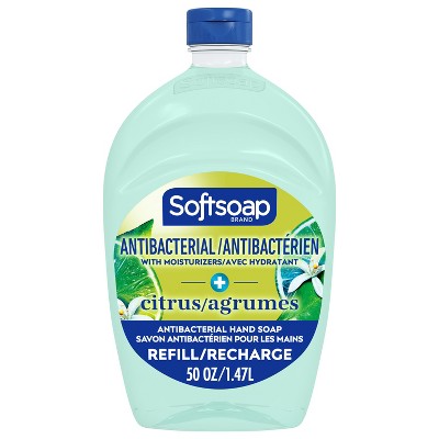 Softsoap Antibacterial Liquid Hand Soap Refill - Fresh Citrus - 50 fl oz