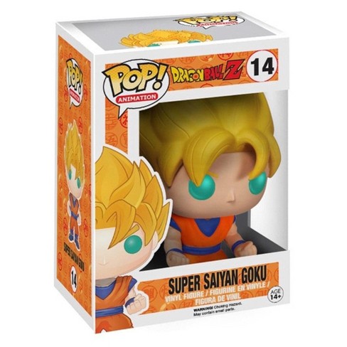 Funko Dragon Ball Z Funko Pop Vinyl Figure - Glow In The Dark Super Saiyan Goku : Target