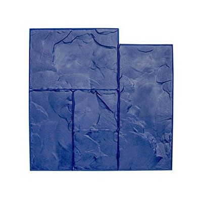 Bon Tool 12-881 Texture Mat - Ashlar Blue - 24-inch X 24-inch