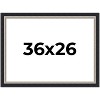PosterPalooza | Embellished Black Picture Frame - UV Acrylic, Backing Board, Hanging Hardware Included - 2 of 4