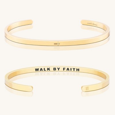 Mantra Jewelry - Walk By Faith