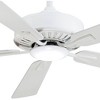 52" Minka Aire Modern Indoor Ceiling Fan with Dimmable LED Light Remote Control White for Living Room Kitchen Bedroom Family House - 3 of 4