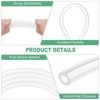 Unique Bargains Flexible Silicone Rubber Tube High Temp Water Air Hose Pipe for Pump - 2 of 4