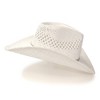 Western Express Twisted Straw Western Pinch Front Hat with Rhinestone Hat Band - 3 of 4