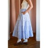Women's Jen Gingham Tiered Midi Skirt - WISHLIST - 2 of 4