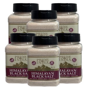 PRIDE OF INDIA Black Salt-Extra-Fine Grind - 1 of 4