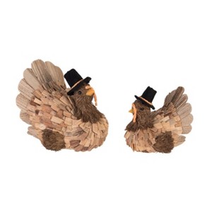 Transpac Autumn Harvest Decorative Objects for Fall and Thanksgiving Home Decor - 1 of 2