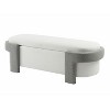 Modern Upholstered Large Versatile Ottoman Fabric Storage Ottoman Bench Traditional for living room,grey-Christopher Knight Home - 2 of 4