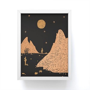 Alisa Galitsyna A Night in the Desert Framed Mini Art Print - Society6 - 1 of 3