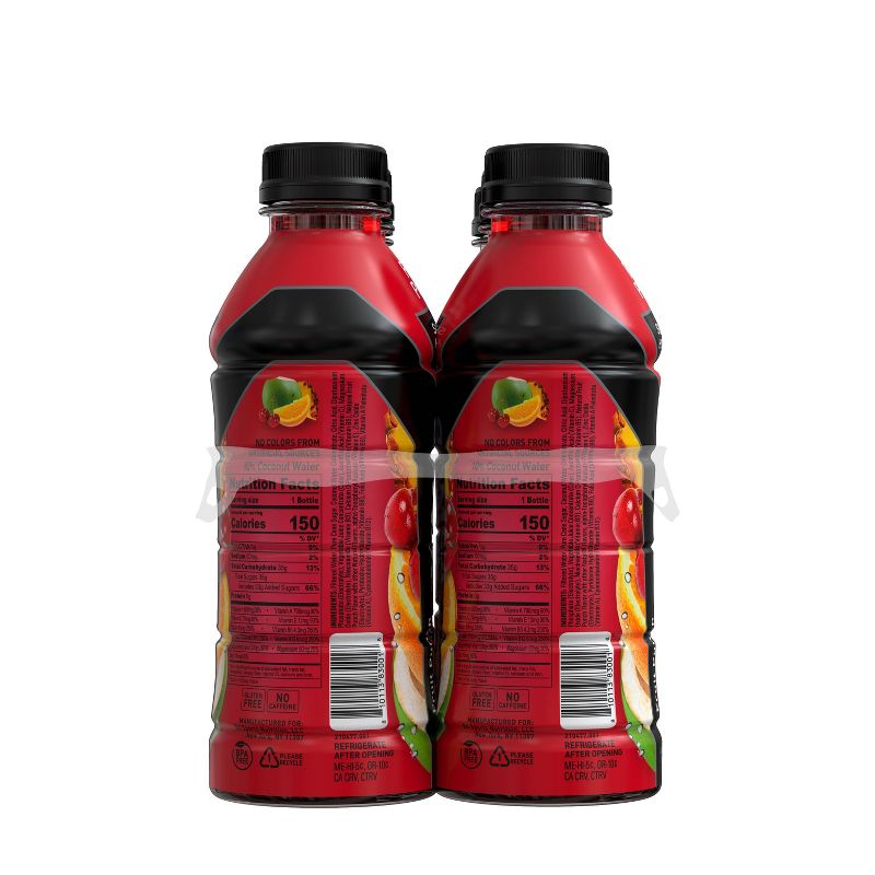 BODYARMOR Fruit Punch Sports Drink - 6pk/20 fl oz Bottles, 3 of 4