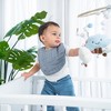 Muslin Cotton Baby Bibs, 8 Pack, Adjustable Size with Easy Snaps, Soft and Super Absorbent, Washable and Reusable By Comfy Cubs - 2 of 4