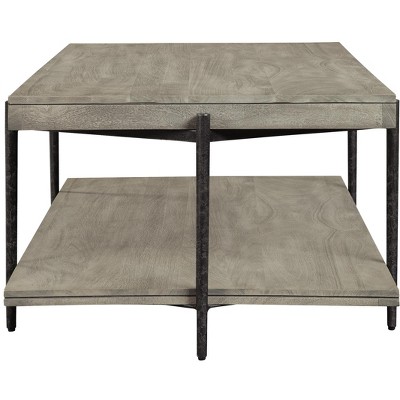 Bedford Park 57'' Transitional Rectangular Coffee Table with Shelf