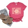 Simply Sage Market S.W.Smiley Don't Worry Be Happy Smiley  Short Sleeve Tee - 3 of 4