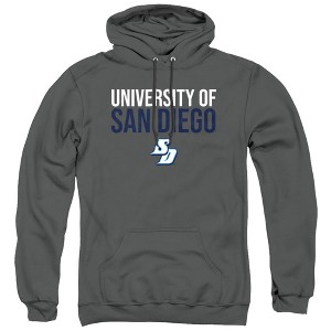 University of San Diego Official Stacked Adult Pull-Over Hoodie - 1 of 4
