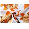 Allegra K Women's Soft Square Neck Scarves Multi Pattern Neckerchief Orange 19.6"x19.6" - 4 of 4