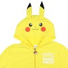 Seven Times Six Pokemon Hoodie Kids' Gen 01 Zip-Up 3-D Character Costume Hoodie - 3 of 4