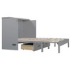 KIGFTSOD Murphy Bed with Large Drawers - 4 of 4