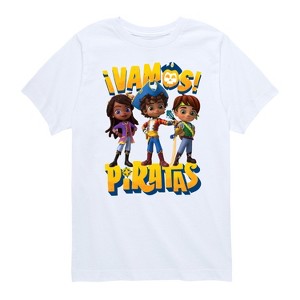 Boys' - Santiago of The Seas - Vamos Piratas Short Sleeve Graphic T-Shirt - 1 of 4
