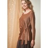 Jessica London Shimmery Side-Gathered Tunic - 4 of 4