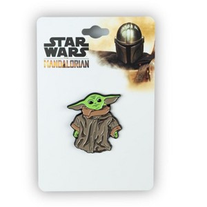 SalesOne LLC Star Wars: The Mandalorian The Child Collector Pin | Curious Baby Yoda Standing - 1 of 4