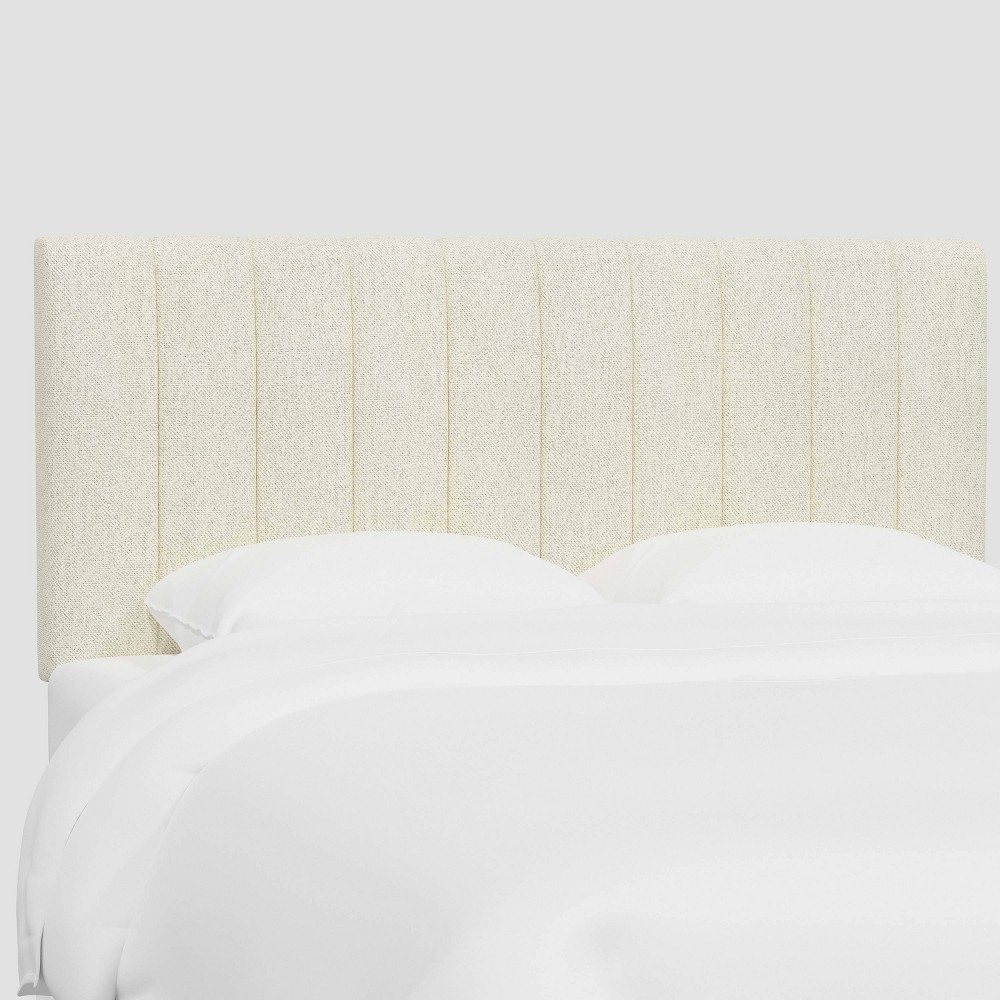 California King Lennon Headboard in Tweed Milsap Canvas - Threshold™: Pine Frame, Freestanding Design