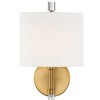 Crystorama Lighting Rachel 1 - Light Sconce in  Vibrant Gold - 2 of 4
