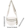 FATMOON Women's Nylon Fanny Pack - A Chic and Versatile Crossbody Bum Bag in Khaki for Street Style Enthusiasts - 3 of 4