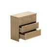 Rattan 4 Drawer Dresser, Modern Wood Bedroom Chest with Deep Storage, 31.5" Dresser Natural for Clothes-3irtyhousy - 3 of 4