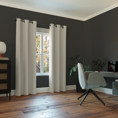 Pearl Blackout Energy Saving Grommet Curtain Panel, 40" x 108"
