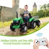 Kids Ride on Tractor with Remote Control, 12V Battery Powered Electric Tractor and 35W Dual Motors for Kids - 3 of 4