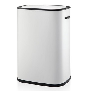 15 Gallon Automatic Trash Can with Lid, Touchless Garbage Can, Smart Motion Sensor Trash Can for Kitchen, Bedroom, Toilet, Bathroom, Office - 1 of 4