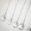 7"H Sullivans Boxed Icicle Christmas Ornament Set of 6, Clear, Christmas Tree Decor - 2 of 3