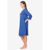 Avenue Body Three-Quarter Sleeve Sleepshirt - 4 of 4