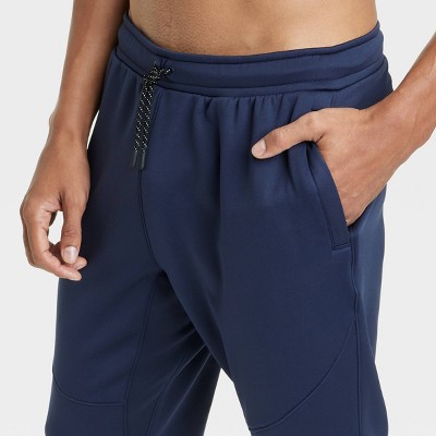 Men's Dwr Fleece Joggers All In Motion™ Blue M Target