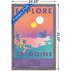 Trends International Star Wars: Tatooine - Explore Tatooine Framed Wall Poster Prints - 3 of 4
