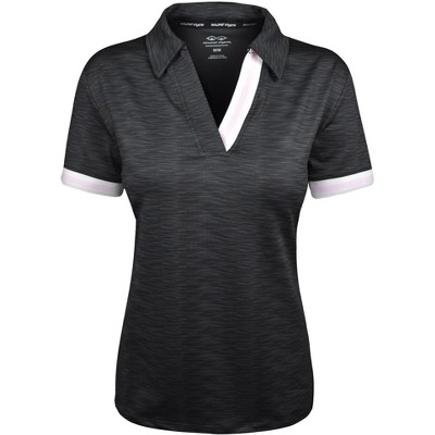 Snake Eyes Golf Ladies V Neck Polo