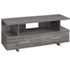 NicBex TV Stand with 2 Drawers and Open Storage Minimalist Entertainment Center Media Console for Living Room, Bedroom - 2 of 4