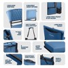 Folding Reclining Stadium Seat with Multiple Pockets, Anti-Slip Bottom, Bleacher Hooks, Adjustable Height - 4 of 4