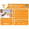 Baby Fanatic Wood Rattle 2 Pack - NCAA Tennessee Volunteers Baby Toy Set - image 3 of 4