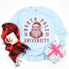 Simply Sage Market Women's North Pole Santa 1824 Long Sleeve Garment Dyed Tee - 2 of 2