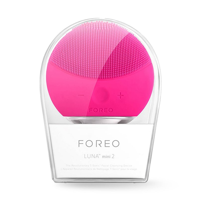 FOREO LUNA mini 2 Silicone Dual-Sided Facial Cleansing Brush, 3 of 7