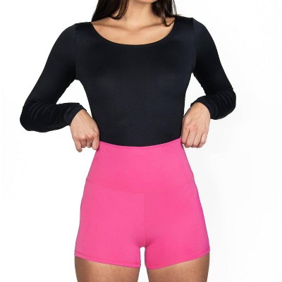 Women's Recycled Polyester Dance Shorts - Body Wrappers