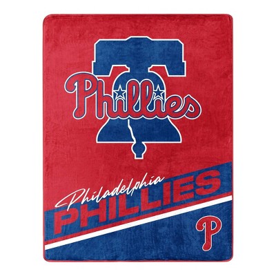 MLB Philadelphia Phillies 46&#34;x60&#34; Spirited Silk Touch Throw Blanket_0