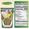 Edward & Sons, Let's Do Organic, 100% Organic Unsweetened Toasted Coconut Flakes, 7 oz - 3 of 4