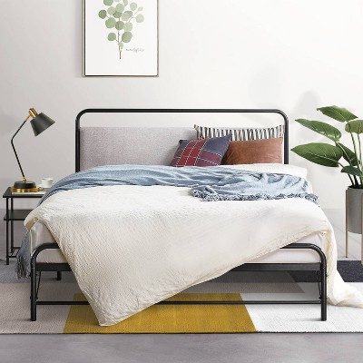 twin xl upholstered platform bed