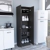 NicBex 5 Shelves File Cabinet with Double Door Cabinet,Office Cabinet with Spacious Tier-Shelving Design,Filing Cabinet for Home Office - 3 of 4